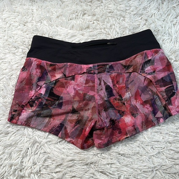 Lululemon Run Times Short II *4" Sun Dazed Multi Pink / Super Dark - Picture 5 of 7
